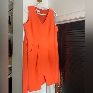 Orange Donna Morgan Dress Size 14